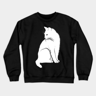 Cat Crewneck Sweatshirt